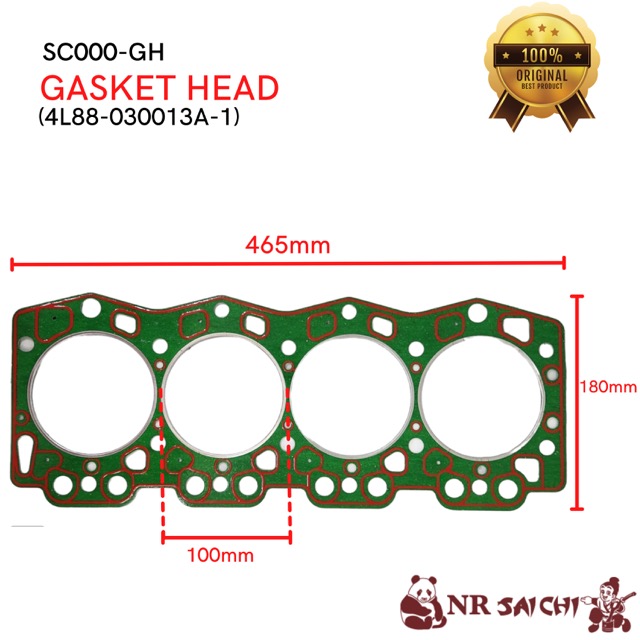SC000-GH      GASKET HEAD NR